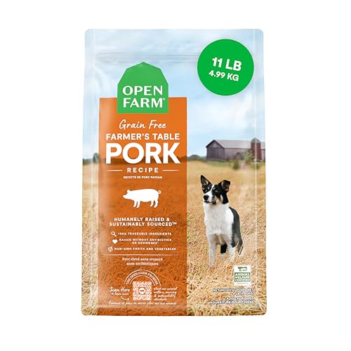 Open Farm, Grain-Free Dry Dog Food, Complete & Balanced Kibble, Sustainably & Ethically Sourced...