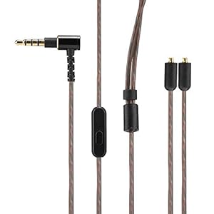 Tangxi Upgrade Audio Kabel met Mic, Vervangende Audio Upgrade Kabel Gevlochten Hoofdtelefoondraad Fit voor Sony XBA-Z5…