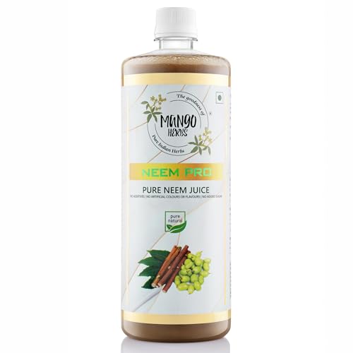 Image of Neem Pro | 100% Raw & Cold Pressed Neem Juice | Clear Skin, Liver Health, Immunity & Blood Sugar Support | 1Ltr