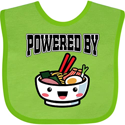 inktastic Powered By Ramen Cute Noodles Baby Bib