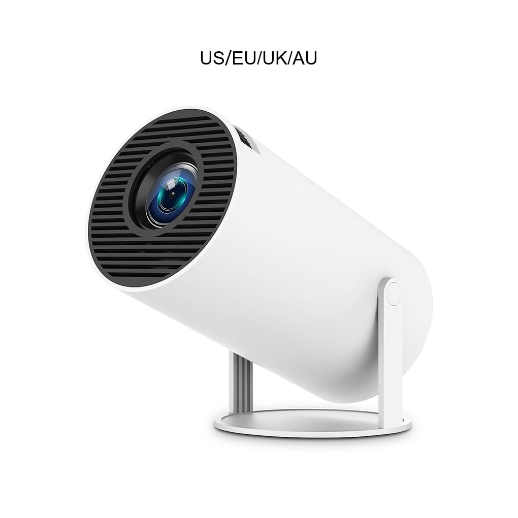 Projektor 4/5G WiFi6 Pro bez szwu do oglądania na zewnątrz 2.4/5G WiFi6 BT 5.0 Projektor wideo Cinema Outdoor 260ANSI 720P UK
