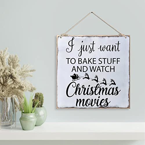 Plaque Noël Bake Stuff 40cm pour une entrée festive - 4