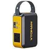 VTOMAN Jump 100 Portable Power Station 100W-88.8Wh Solar Generator LiFePO4 Battery Power Station, AC 100W(peak 200W) Outlet and PD 65W Fast Charge, Fast Charging for Camping, Emergency,Home Backup