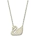 Produktbild Swarovski Swan Halskette, weiss, vergoldet