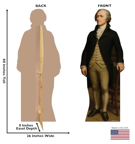 Image of Cardboard People Alexander Hamilton Life Size Cardboard Cutout Standup