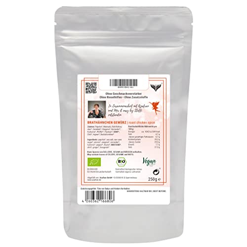 Foto von Azafran BIO Brathähnchen/Gewürzzubereitung/Hähnchen Gewürz by Mix it Easy 250g