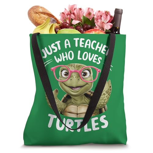 Bolso Tote para maestro amante de tortugas miniatura 4