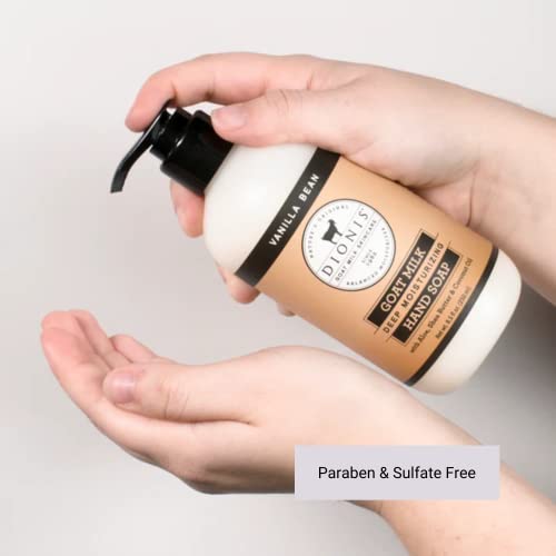 Dionis Goat Milk Skincare Vanilla Scented Hand Soap (8.5 Oz) With Refill (48 Oz) #TOP7