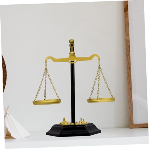 Balance de justice en métal Hanabass pour décoration de table moderne