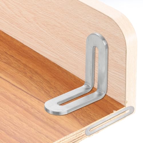 Support de plaque de réparation plat pour restaurer une table en bois fêlée - 6