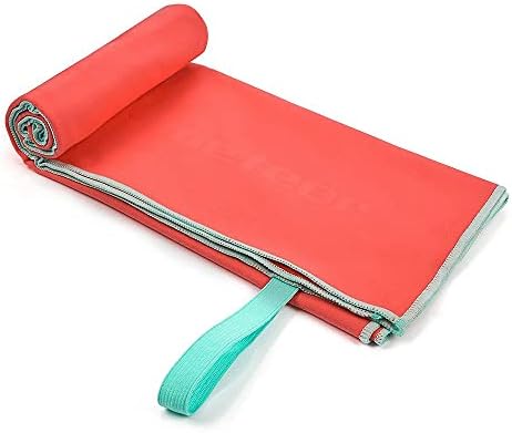 Microfibre Towel Quick Dry Gym Pool Fitness Swimming Travel Camping Beach Yoga Pilates Bath Shower Absorbent Compact Lightweight Dry Men Women Kids Post-Bath Pet Drying 50 x 90 cm