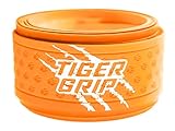 Tiger Grip Bat Wrap/Bat Tape for Baseball and Softball - 0.5mm - Orange