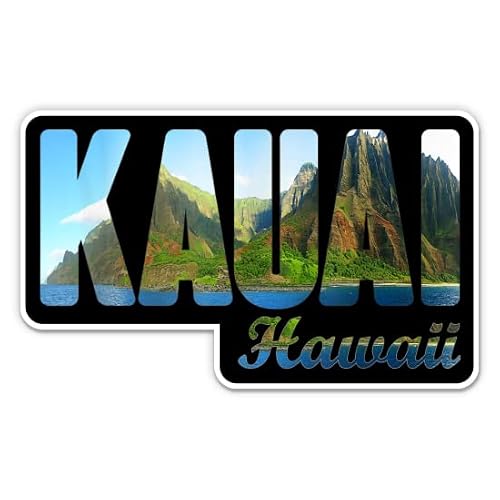 Kauai Hawaii Sticker - 3