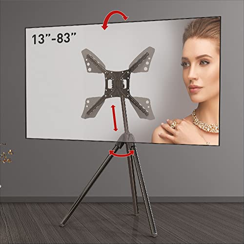 Trépied de 33 à 210,8 cm pour regarder la télévision partout dans le salon