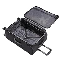 American Tourister 4 KIX 2.0 Expandable Softside Luggage with Spinner Wheels, 24 SPINNER, BLACK — image 2