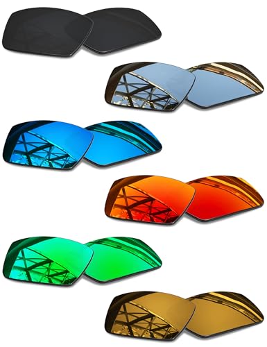 Verres pour Oakley Gascan OO9014 antibuée lot de 6 haute clarté S02