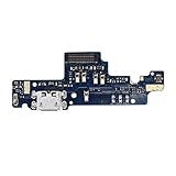 Circuito interno que incluye el conector del cargador USB y el micrófono.