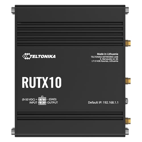 Évitez les pannes réseau avec Teltonika RUTX10 et son routage Gigabit stable
