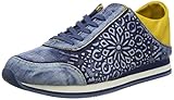 desigual denim mulato boyfriend  Desigual Damen Shoes Pegaso Mandala Sneaker, Blau (Denim Dark Blue 5008), 38 EU