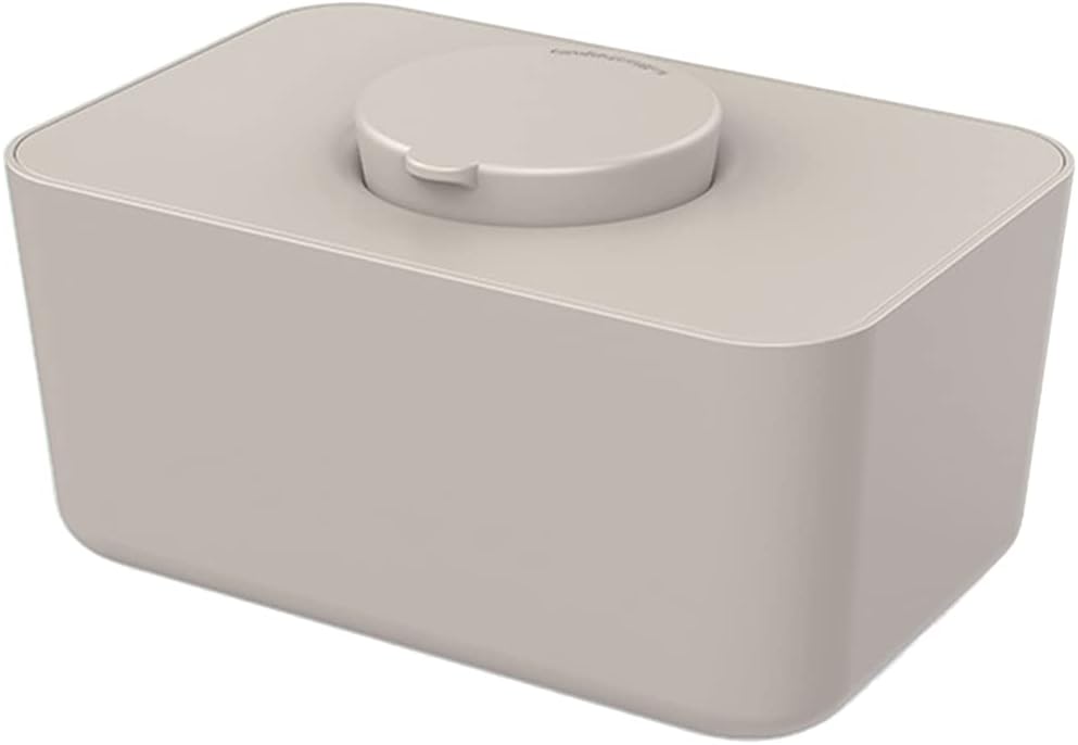 Sand ウェットティッシュケース ブラウン おしりふきケース 密閉設計 おしゃれ シンプル Faz Co Zm