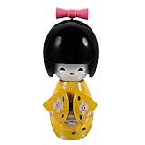 HEALEEP MuñEca Kimono Tradicional Japonesa De Madera DecoracióN De Hogar Y Escritorio Adorno Cultural para Restaurante De Sushi