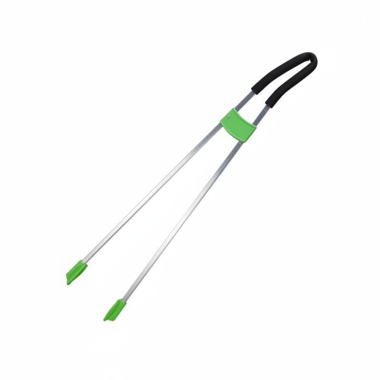 Strong Grip Trash Picker Upper Non-Slip Claws Long Handle Grabber Sturdy Sanitation Tongs Lightweight for Elderly, Disabled People, Outdoor, Garden, Home, 87Cm Left Bend-image-27