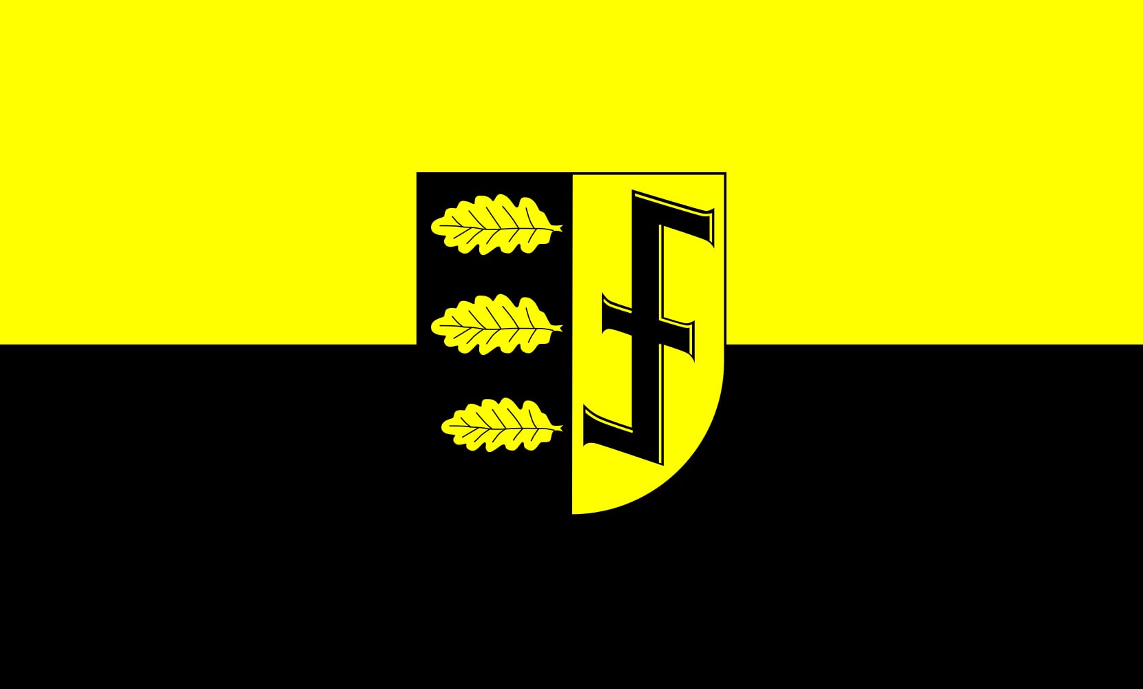 Drapeau Large Dassendorf 1.35m² | Pavillon de paysage haute résistance