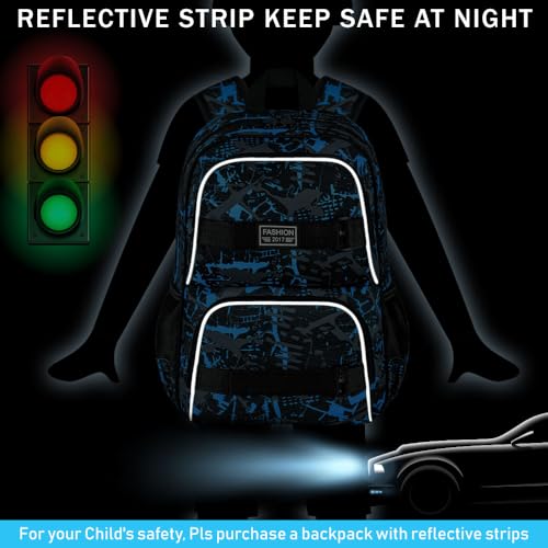 Image of Laptop Backpack, 16 Inch School Bag College Bookbag, Water Resistant Backpacks for Teens Girls Boys Women Men Students