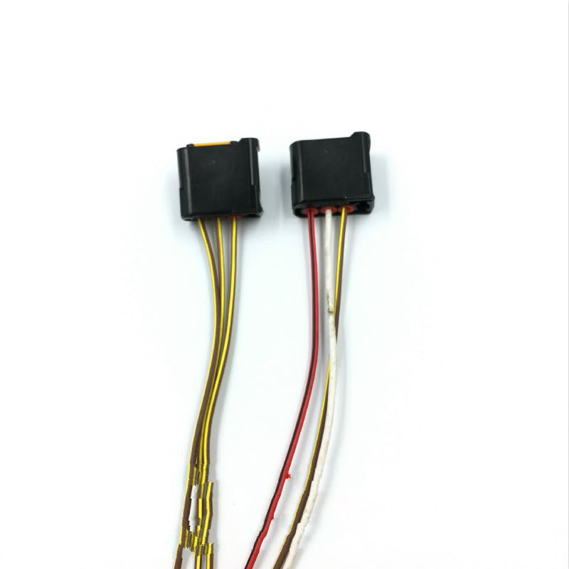 Car Ignition Coil high Voltage Pack Wire Plug Connector with Wire for Subaru EJ20 EJ25 Forester for Outback Impreza Legacy Tribeca - (Color Name: Black)