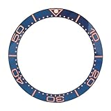 Dimensions de la lunette en céramique : 38 mm x 30,8 mm