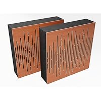 AbFuser Geluidsabsorptie Diffuus Akoestisch Paneel 50x50cm Absorptie Diffusie Reflectie Kleur Geperforeerde Platen Sonoma Velar 150mm 2137755461