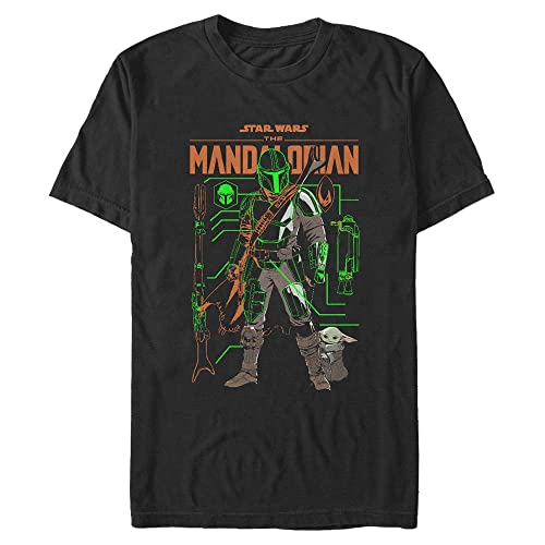 T-shirt Star Wars homme style Mandalorian pour le quotidien