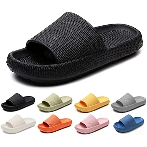 MEIION Cozyslides Original Herren Damen Unisex Schlappy Schlappen Hausschuhe Eva Super weiche rutschfeste Badeschuhe Sommer Cover