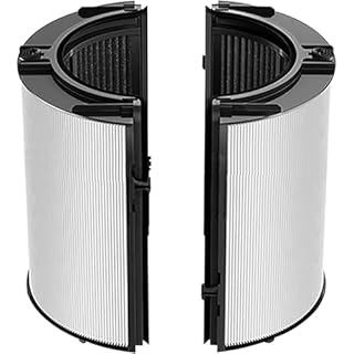 Filtro di ricambio HEPA 2 in 1 + carbonio compatibile con depuratore d'aria Dyson HP04 TP04 DP04 PH04 HP09 TP09 HP07 TP07 PH03 PH01, filtro HEPA H13 Grade True HEPA purificatore d'aria