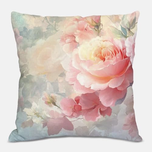 Taie d'oreiller pure en lin 50x50 cm décorative et résistante à l'eau - 8
