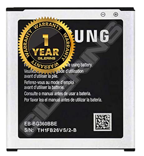 Image of THE BATTERY STORE Original EB-BG360CBE / EB-BG360CBU 2000mAh Battery for Samsung Galaxy J2 (2015) / G360 / G361 / G3608 / Galaxy Core Prime battery with 1 yearwarranty and High capacity battery backup Carefully Check Your Phone Model and Purchase (FOR J2)