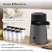 ROVSUN 1.1 Gallon/4L Water Distiller, Countertop Distilled Water Machine with BPA-Free Container, Distilled Water Maker Purifier with Flame-Retardant Material & Stainless Steel Interior, 750W, Black