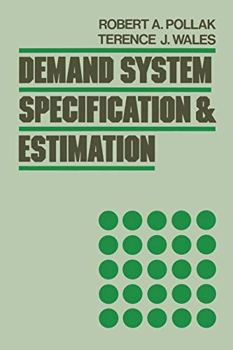 Demand System Specification and Estimation view 2