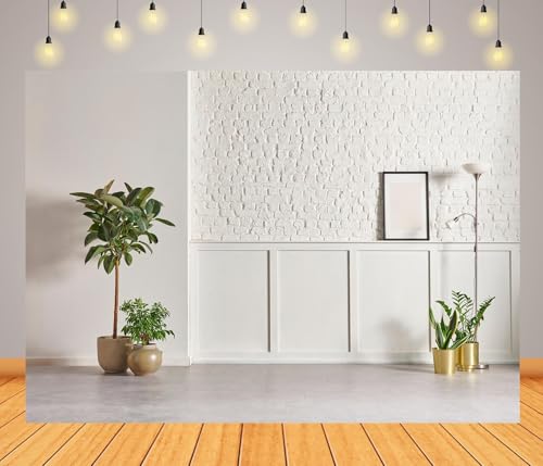 BELECO Tela 7x5ft Fondo Blanco para Estudio y Decoración miniatura 2