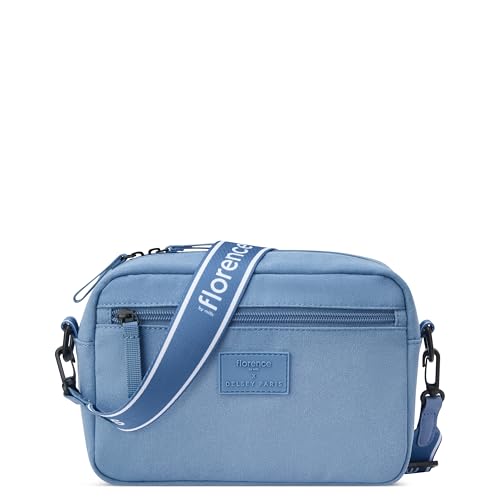 florence by mills Free-Spirit Crossbody Bag, Bolso Cruzado para Mujer, Zinc Azul