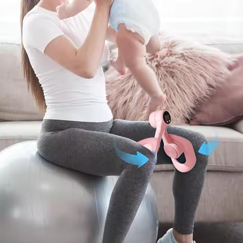 Ejercitador de muslos para mujer con contador digital miniatura 3