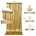 10x10 ft Gold Sequin Backdrop Curtain Panels for Parties, Wrinkle Free Glitter Photo Backdrop Drapes 2 Panels 5x10FT Shimmer Back Drop Cloth for Wedding Birthday Christmas Photography Background