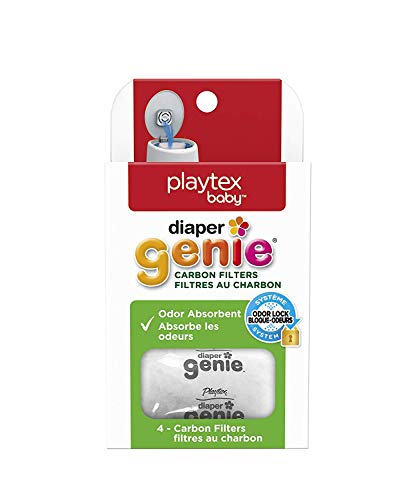 Playtex Diaper Genie Carbon Filter, Ideal for use with Diaper Genie Complete, Odor