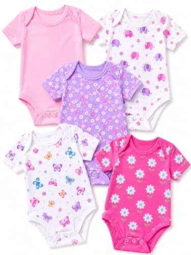 Image of TuddyBuddy 100% Cotton Romper /Bodysuit for Baby Girls