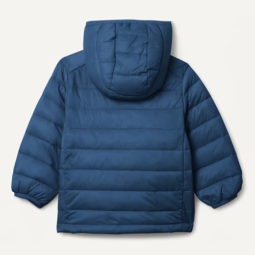 Image of Amazon Essentials Boys and Toddlers' Lightweight Water-Resistant Packable Hooded Insulated Puffer Jacket