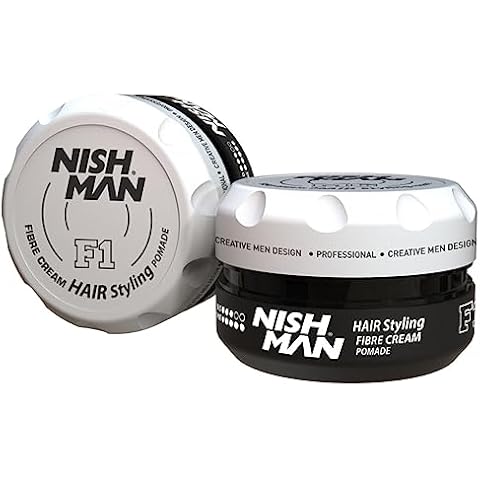 nishman Hair Styling F1 Cream Pomade 100 ml Cover