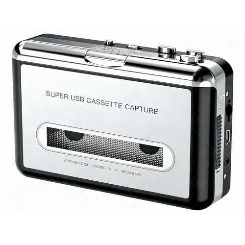 Sauvegardez vos bandes endommagées avec ce convertisseur cassette portable USB vers PC