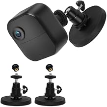2 Pack Magnetic Wall Mount Bracket Compatible with Blink Outdoor 4/3rd Gen,Blink Outdoor 2K+,Blink Mini 2K+,No Drill Camera Magnetic Mount,Adjustable Magnet Camera Holder,Suitable for Iron Surfaces