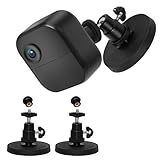 2 Pack Magnetic Wall Mount Bracket Compatible with Blink Outdoor 4 (4th Gen),Outdoor (3rd Gen) XT3,Blink XT/XT2,Blink Mini, Adjustable No-Drill 1/4 inch Thread Rubber Coated Base Holder