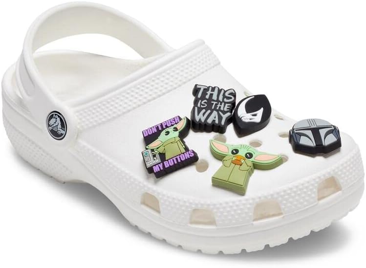 Crocs Unisex Jibbitz Characters Disney's The Mandalorian 5-Pack One Size